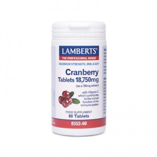 Lamberts Arándano Rojo 18750 mg 60 Comprimidos-1