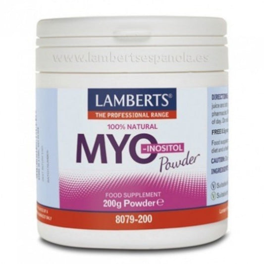 Lamberts Myo Inositol 100% Natural en Polvo 200 g-1