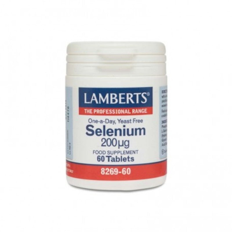 Lamberts Selenio 200 mcg (Selenio-L-Metionina) 60 Comprimidos-1