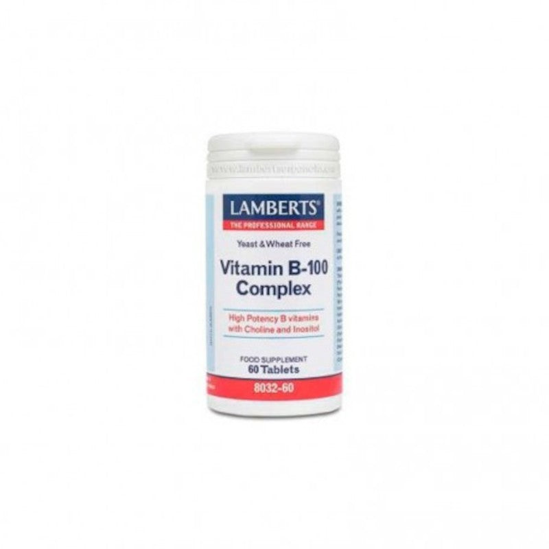Lamberts Vitamina B-100 Complex 60 Cápsulas-1
