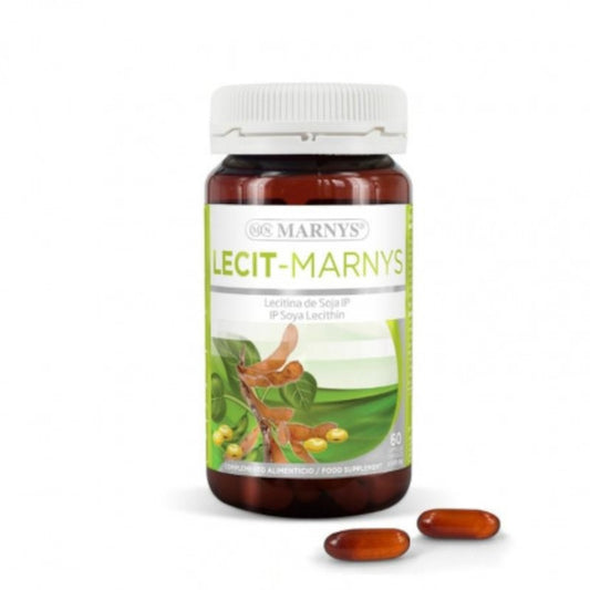 Marnys Lecitina de Soja Lecitmar 1200 mg 60 Perlas-1