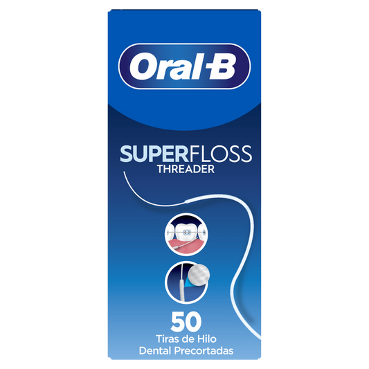 Fil dentaire sans cire ORAL-B Superfloss 50 brins