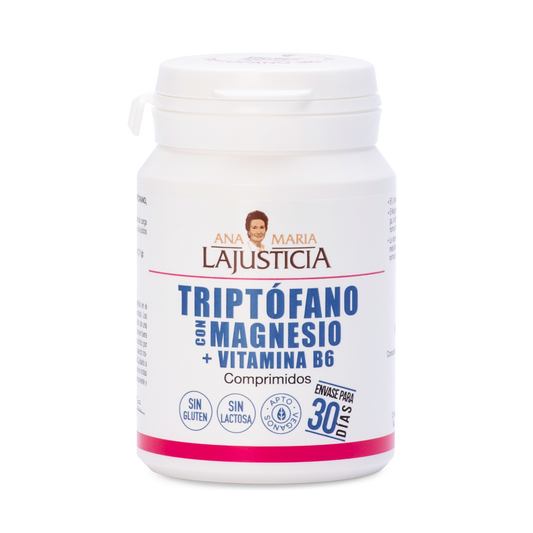 Triptófano + Magnésio + Vit. B6 LAJUSTICIA 60comp