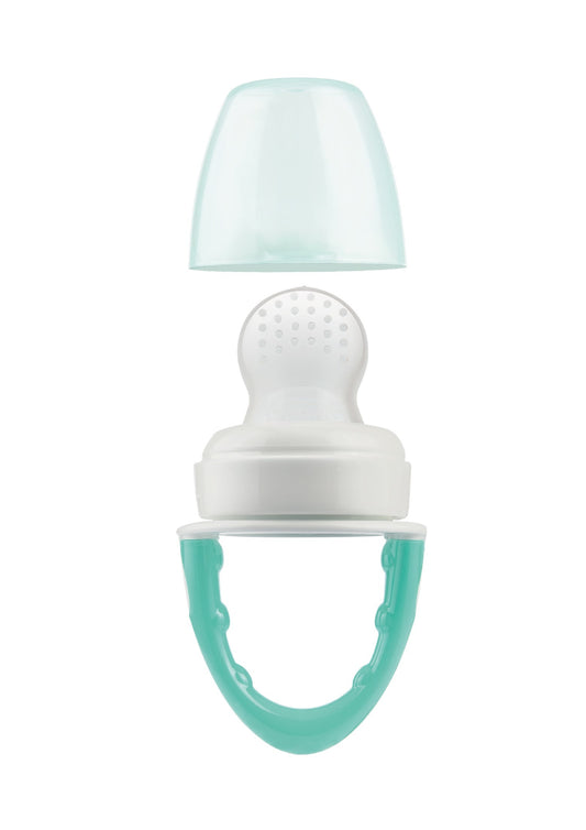 Mangeoire anti-étranglement en silicone bleu Dr Brown's