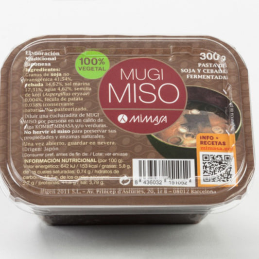 Mimasa Mugi Miso Cebada 300 g-1