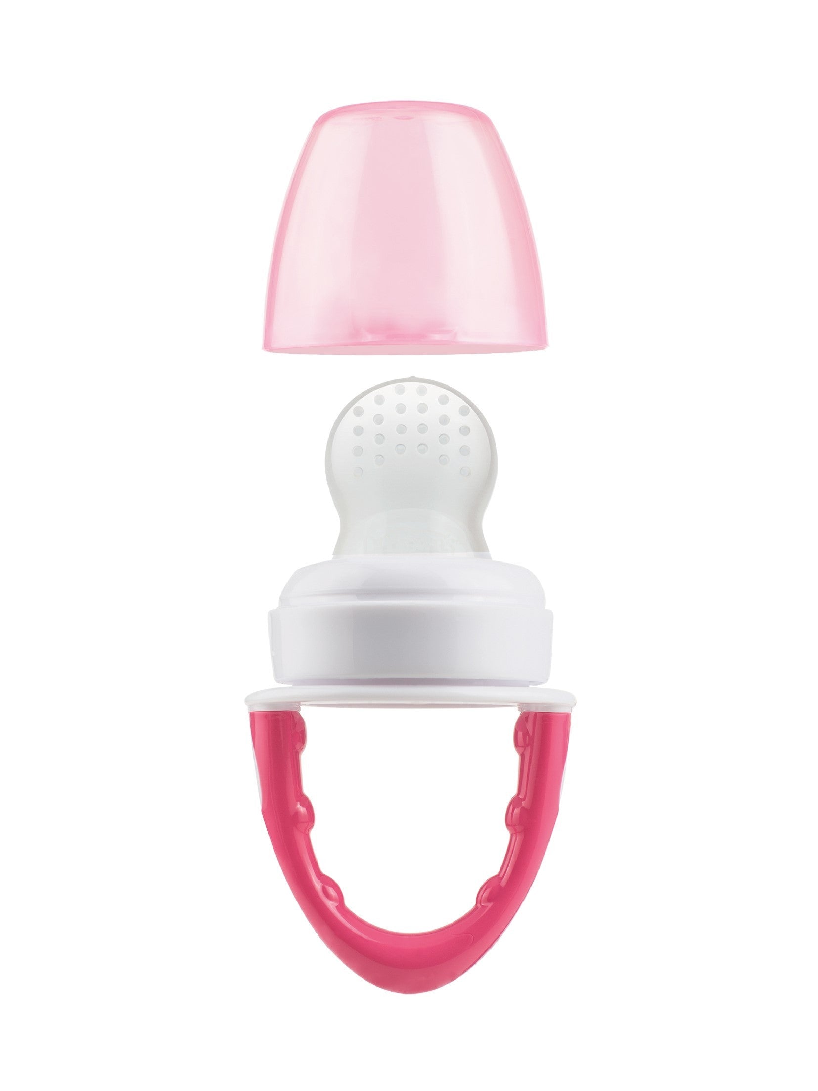 Alimentador Antiahogo de Silicona Rosa-1