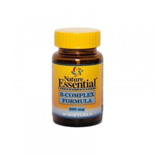 Nature Essential B-Complex Fórmula 500 mg 30 Perlas-1