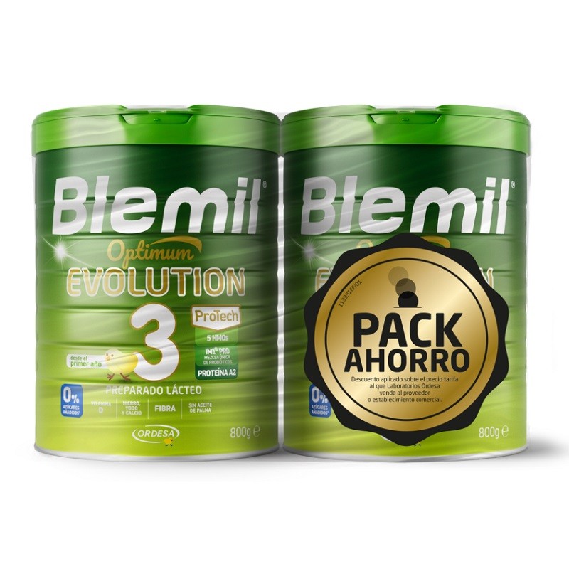 BLEMIL 3 Optimum Evolution DUPLO 2x800gr【PACK AHORRO】-1