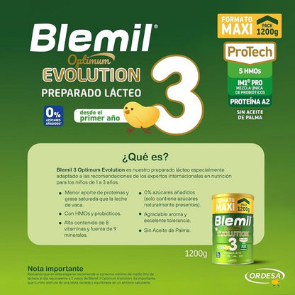 BLEMIL 3 Optimum Evolution DUPLO 2x800gr【PACK AHORRO】-4