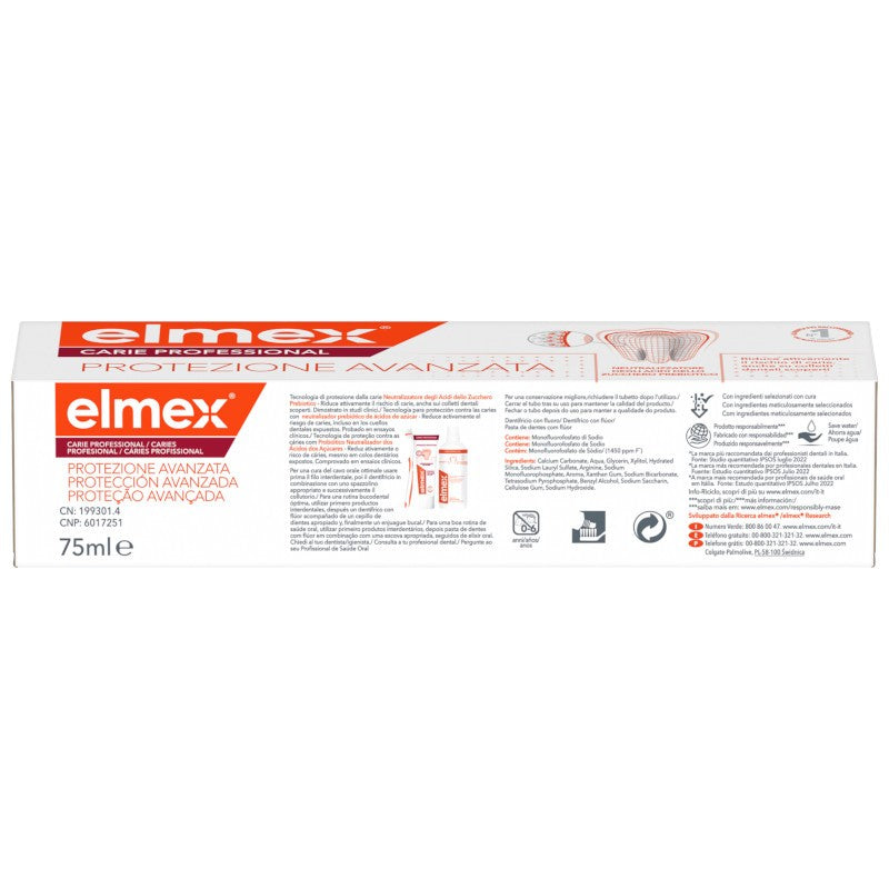 ELMEX Pasta de Dientes Anticaries Profesional Duplo 2x75 ml-16