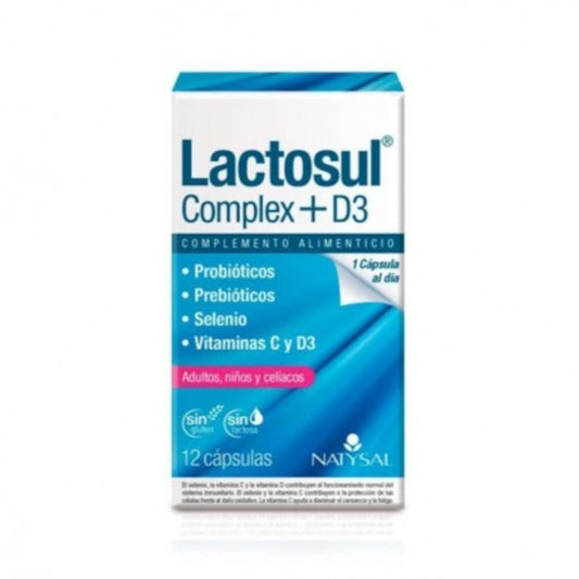 Natysal Lactosul Complex + D3 20 Cápsulas-1