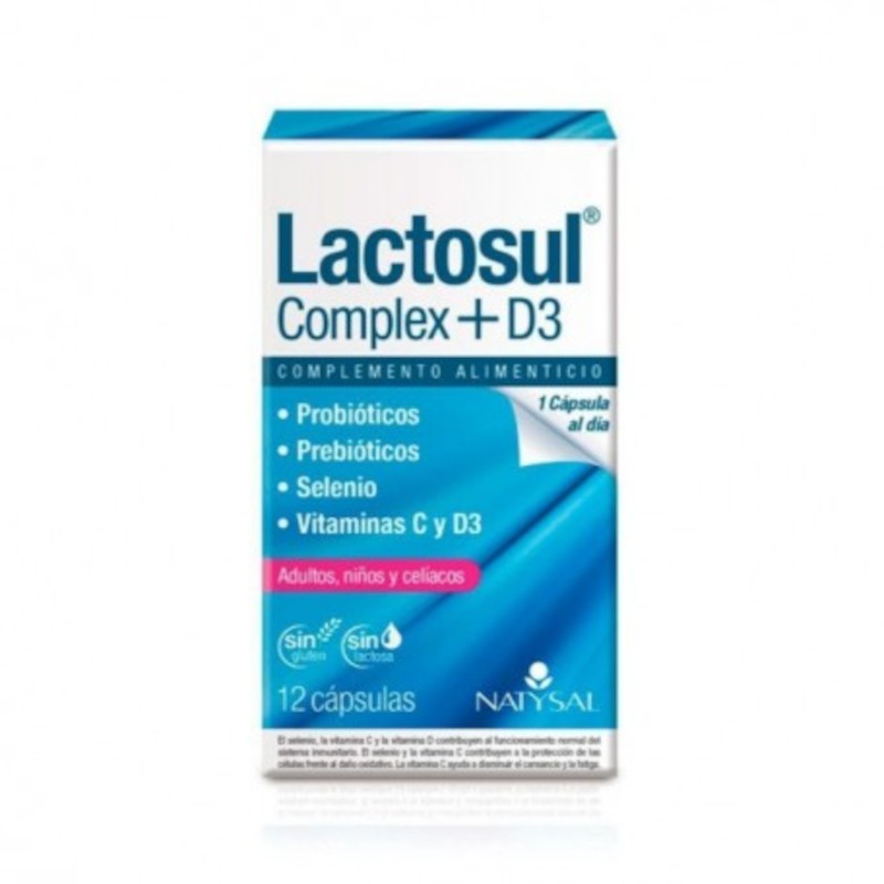 Natysal Lactosul Complex + D3 20 Cápsulas-1