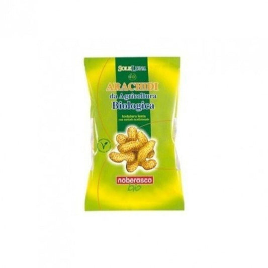 Noberasco Cacahuetes Tostados con Cáscara Bio 300 g-1