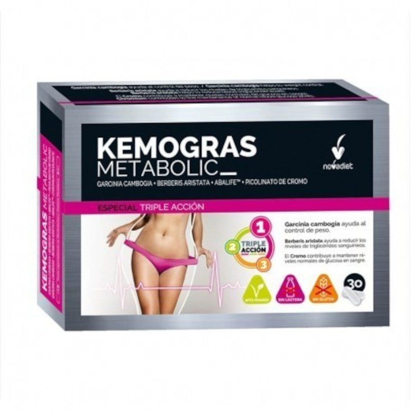 Novadiet Kemogras Metabolic 30 Cápsulas-1