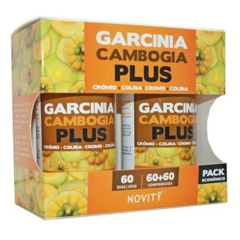 Novity Garcinia Gambogia Plus Pack 60+60 Comprimidos-1
