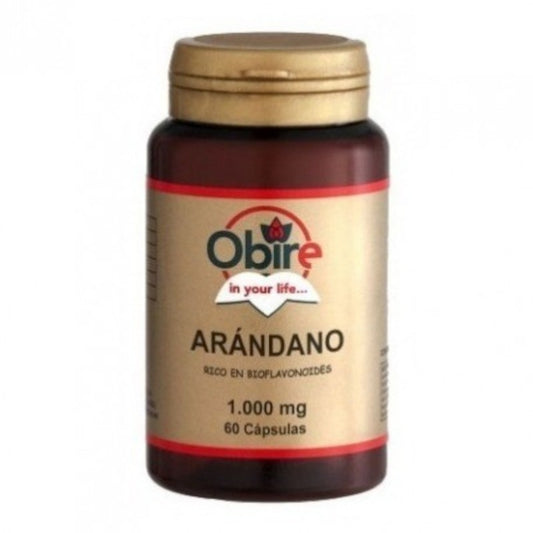 Obire Blueberry 1000 mg 60 Capsules