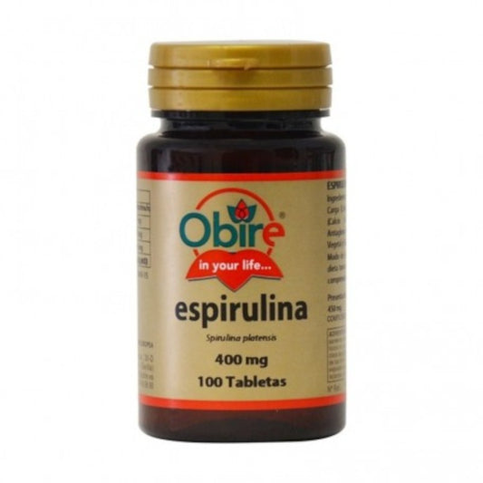 Obire Espirulina 400 mg 100 Comprimidos-1