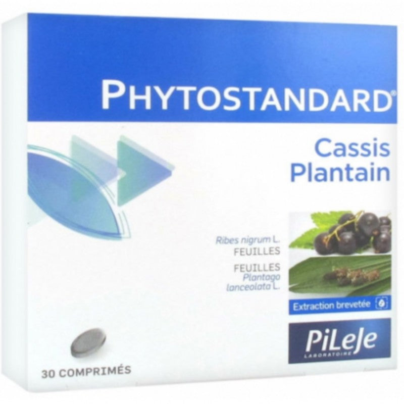 Pileje Phytostandar Grosella Negra y Plátano 30 Comprimidos-1