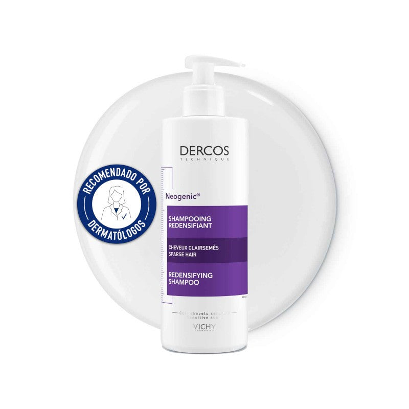 VICHY Dercos Neogenic Champú Redensificante Volumizante 400ml-1