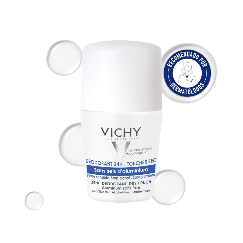 VICHY Desodorante Roll-on 24h Sin Sales de Aluminio 50ML-1