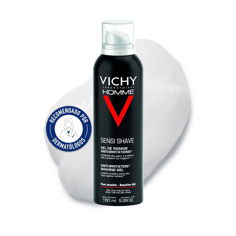 VICHY Homme Gel de Afeitado Anti-irritaciones 150ml-1