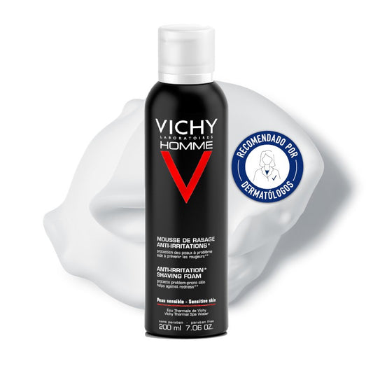 VICHY Homme Espuma de Afeitar Anti-irritaciones 200ml-1