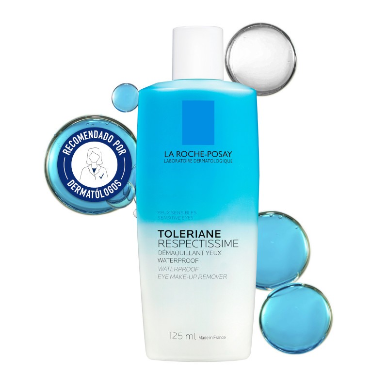 LA ROCHE POSAY Respectissime Desmaquillante de Ojos Waterproof 125 ml-1