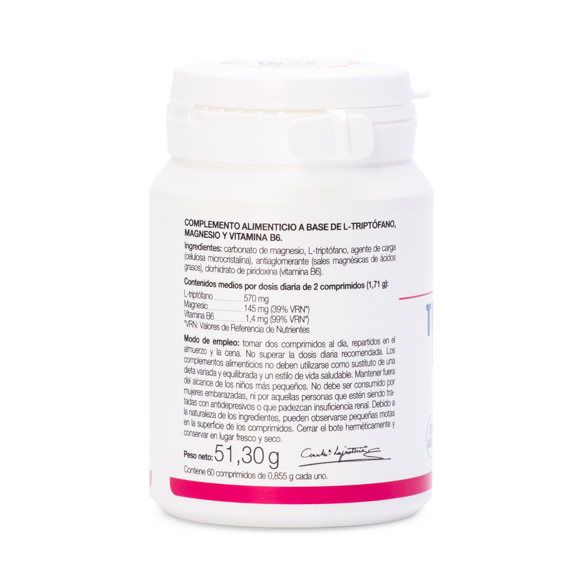 Tryptophane + Magnésium + Vit. B6 LAJUSTICE 60comp