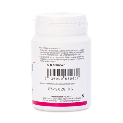 Tryptophane + Magnésium + Vit. B6 LAJUSTICE 60comp