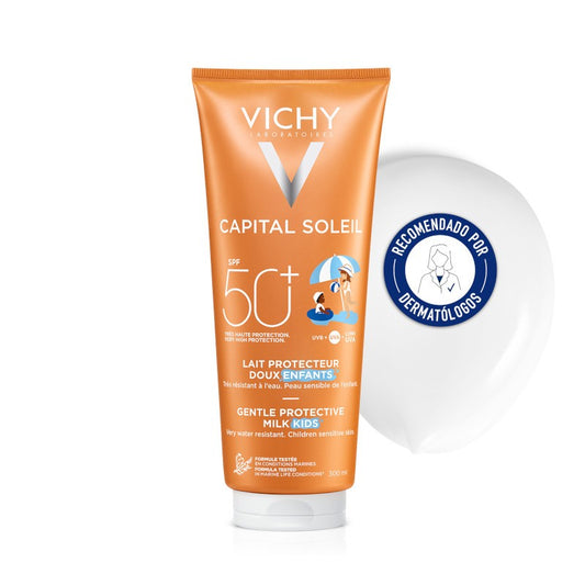 VICHY Capital Soleil Leche Niños Piel Mojada SPF50+ 300ml-1