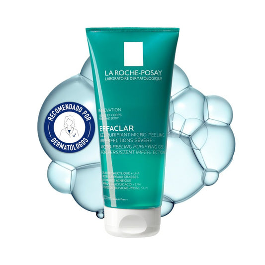 EFFACLAR Gel Purifiant Micro-Exfoliant Peaux Grasses 200 ml - La Roche Posay