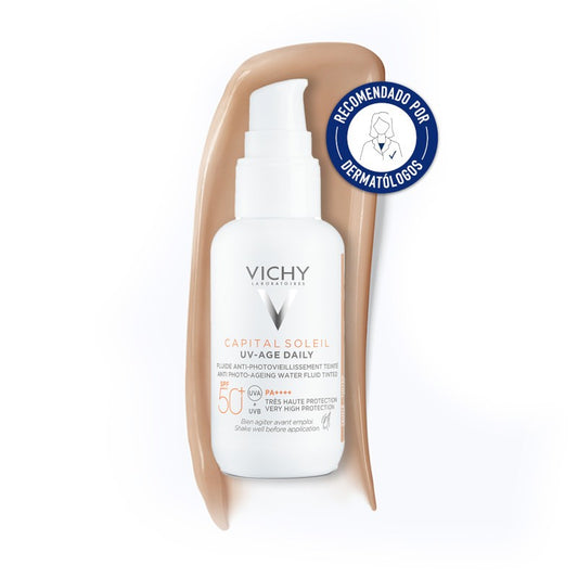 VICHY Capital Soleil UV-AGE Quotidien avec Couleur SPF50+ Eau Fluide 40 ml