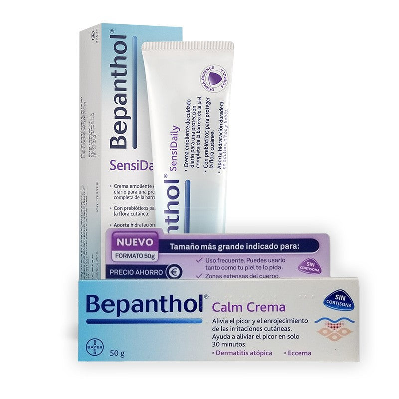 Bepanthol Pack Calm 50 G +Bepanthol SensiDaily Crema 150ML-1