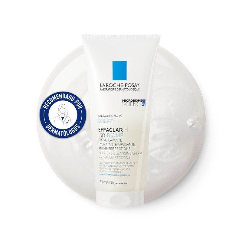 EFFACLAR H Iso-Biome Crema Limpiadora Piel Grasa 200ml - La Roche Posay-1