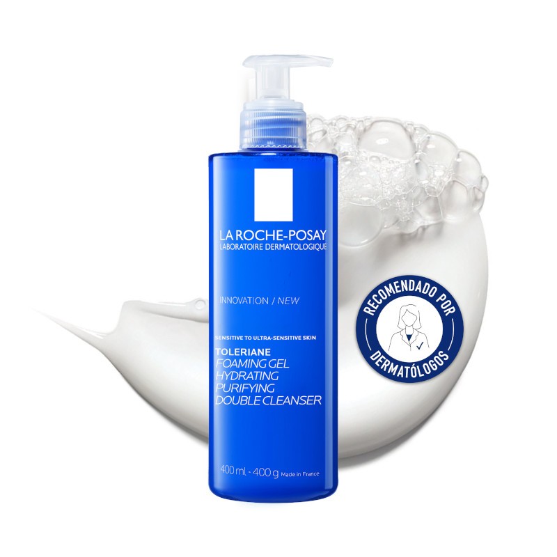La Roche Posay Toleriane Gel Espumoso Doble Limpiador 400ml-1