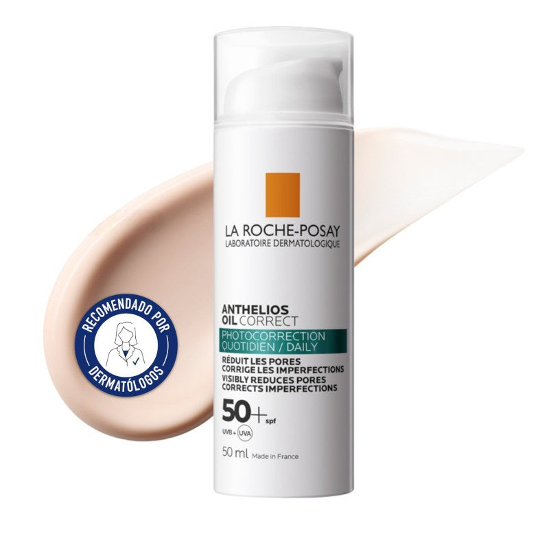 ANTHELIOS Oil Correct Gel-Crema (SPF50+) + Effaclar Mat Crema Matificante 40ml-2