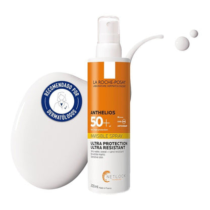 ANTHELIOS XL Shaka Fluido Invisible Spray Ultra Ligero SPF50+ LA ROCHE POSAY Duplo 2x200ml-2