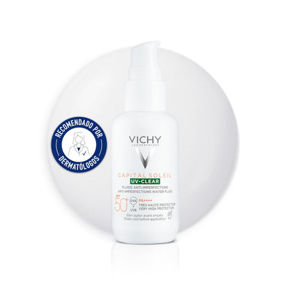 VICHY Capital Soleil UV Clear Fluido Anti-imperfecciones SPF50 (40ml)-1