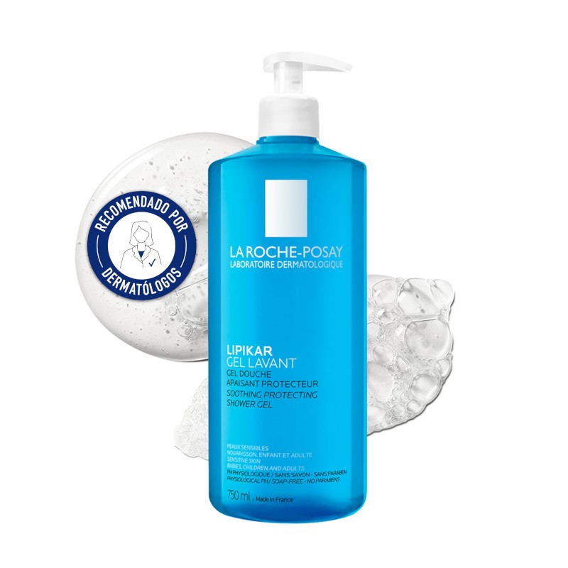 LIPIKAR Gel de Ducha 750ml - LA ROCHE POSAY-1
