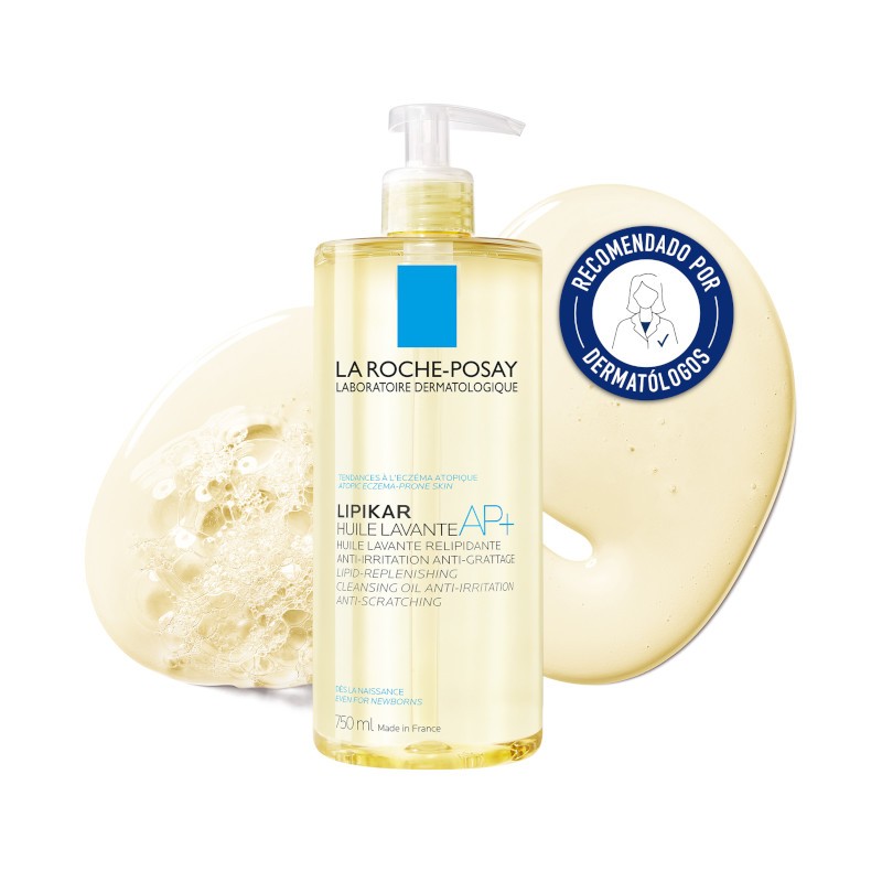 LIPIKAR Aceite Limpiador AP+ (750ml) - LA ROCHE POSAY-1