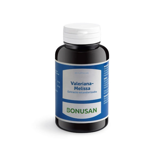 Bonusan Valeriana-Melissa Extracto 60 Cápsulas-1