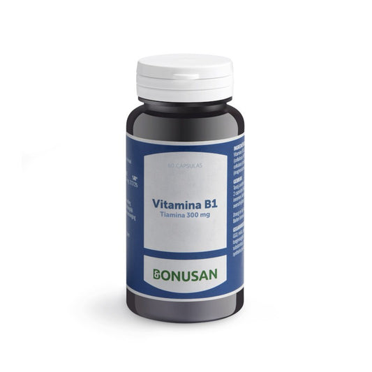 Bonusan Vitamina B1 (Tiamina Hcl) 300 Mg 60 Cápsulas-1