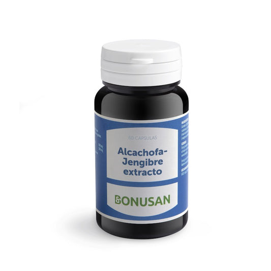 Bonusan Extracto Alcachofa Jengibre 60 Cápsulas-1