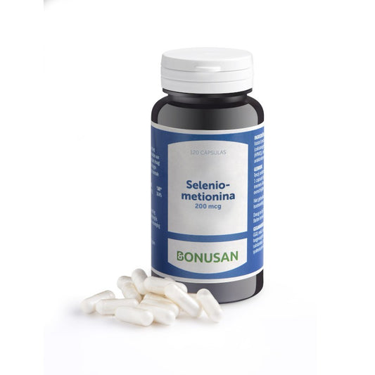 Bonusan Seleniometionina 200 Mcg 120 Cápsulas-1