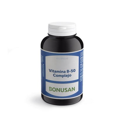 Bonusan Vitamina B-50 Complejo 60 Cápsulas-3