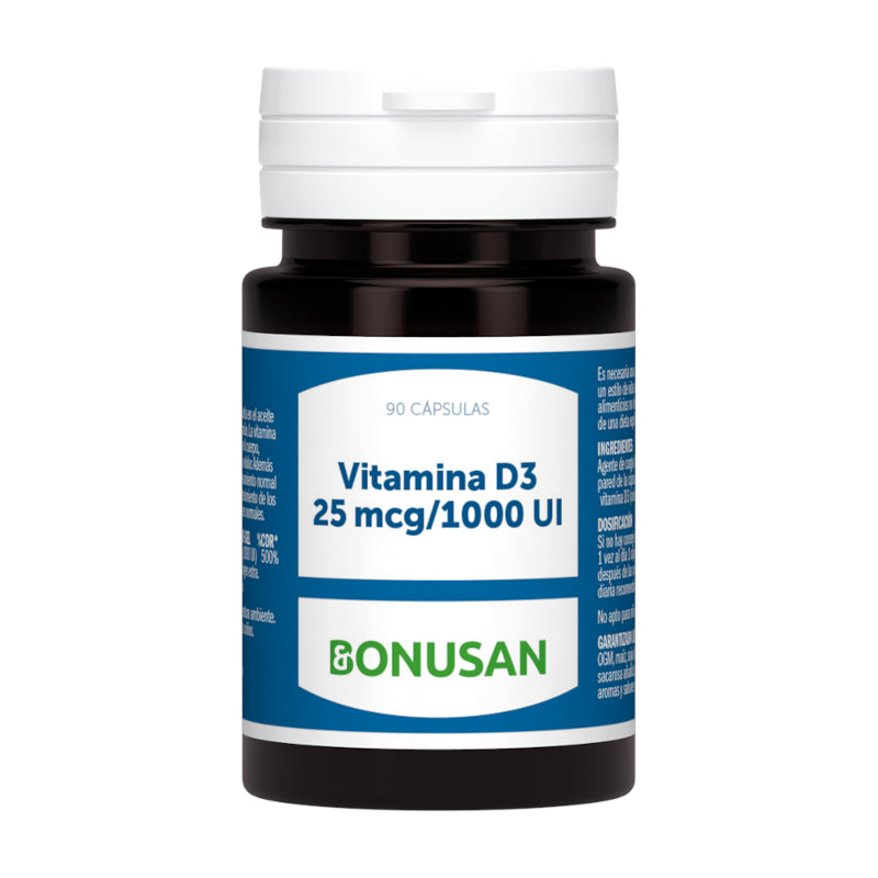 Bonusan Vitamina D3 25 Mcg / 1000 Ui 90 Cápsulas De Gel-2