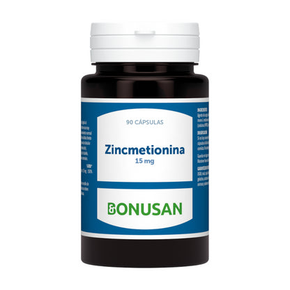 Bonusan Zincmetionina 15 Mg 90 Cápsulas-1