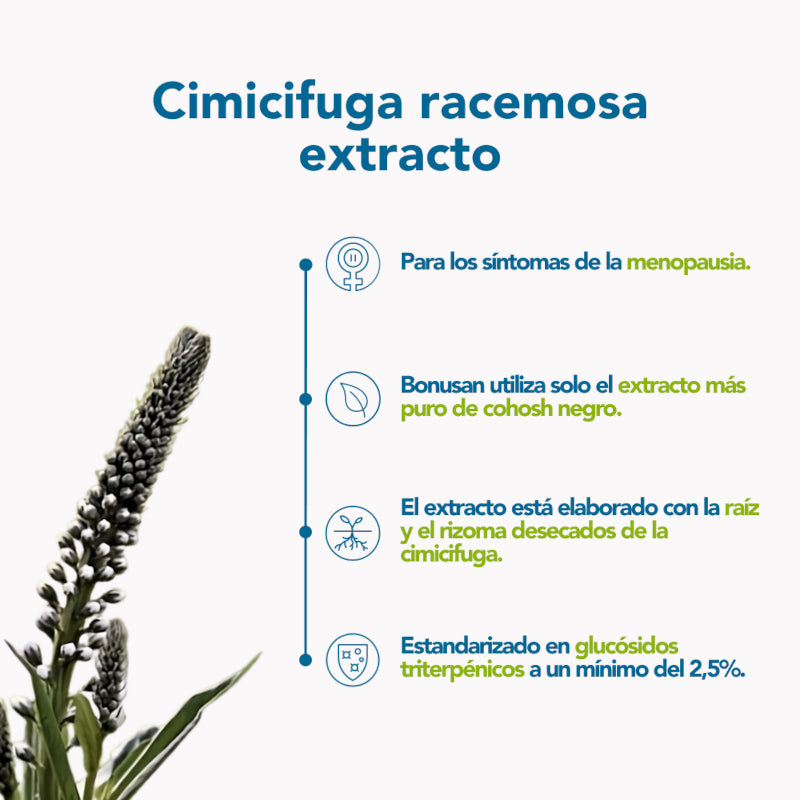 Bonusan Cimicifuga Racemosa 60 Cápsulas-3