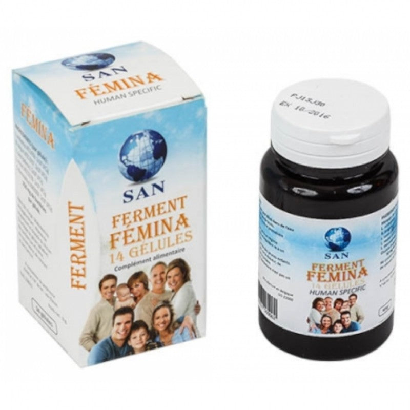 Probioticos San Ferment Femina 14 Cápsulas-1