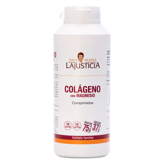 ANA MARÍA LAJUSTICIA Colágeno + Magnésio 450 comprimidos FORMATO FAMILIAR